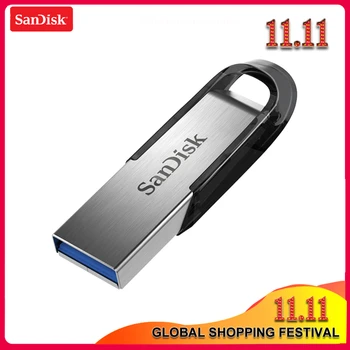 

Original SanDisk CZ73 USB Flash Drive 32GB 64GB 128GB 256GB USB 3.0 Metal Pen Drive 16GB Memory Stick Storage Device U Disk