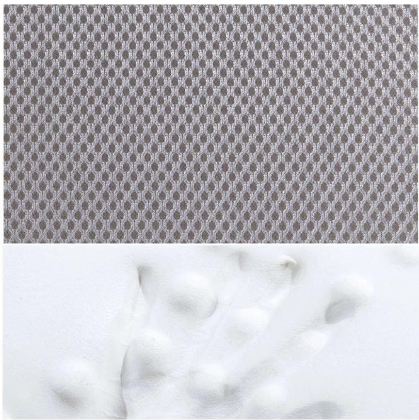 Memory Foam Lumbar Support 3D Mesh Back Pillow for Chair with Straps Polyester Car Seat Cushion Auto Accessories Chiar Pillow