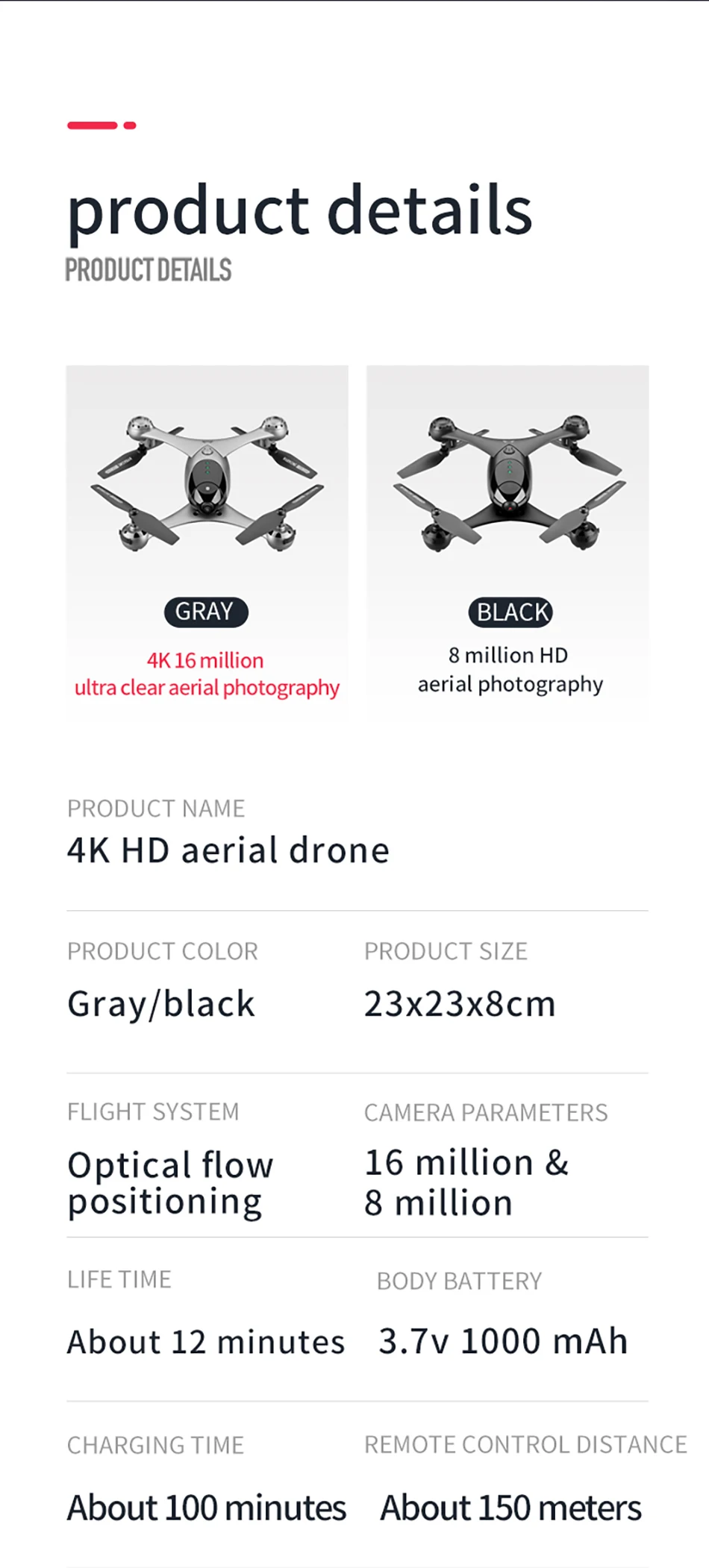 2019 Новое поступление Smrc M6 4k 1080p Rc Дрон двойной камеры WiFi Fpv оптическое позиционирование потока Hd воздушный Квадрокоптер для фотографий