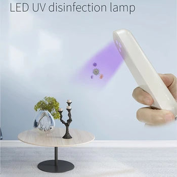 

Ultraviolet Germicidal Light Portable UV Disinfection Stick UV Mask Germicidal Lamp Prevent Virus Car Ultraviolet Light