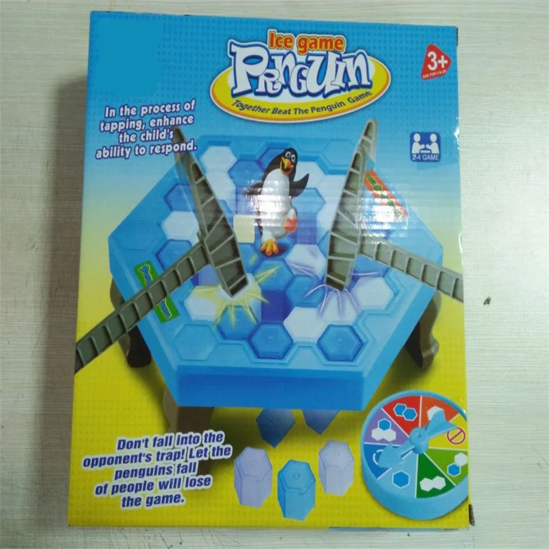 Новинка 2017 года продукты температуры замерзания спасти пингвина ледоходе Тайвань Цяо bing игрушка детская игрушка интерактивные