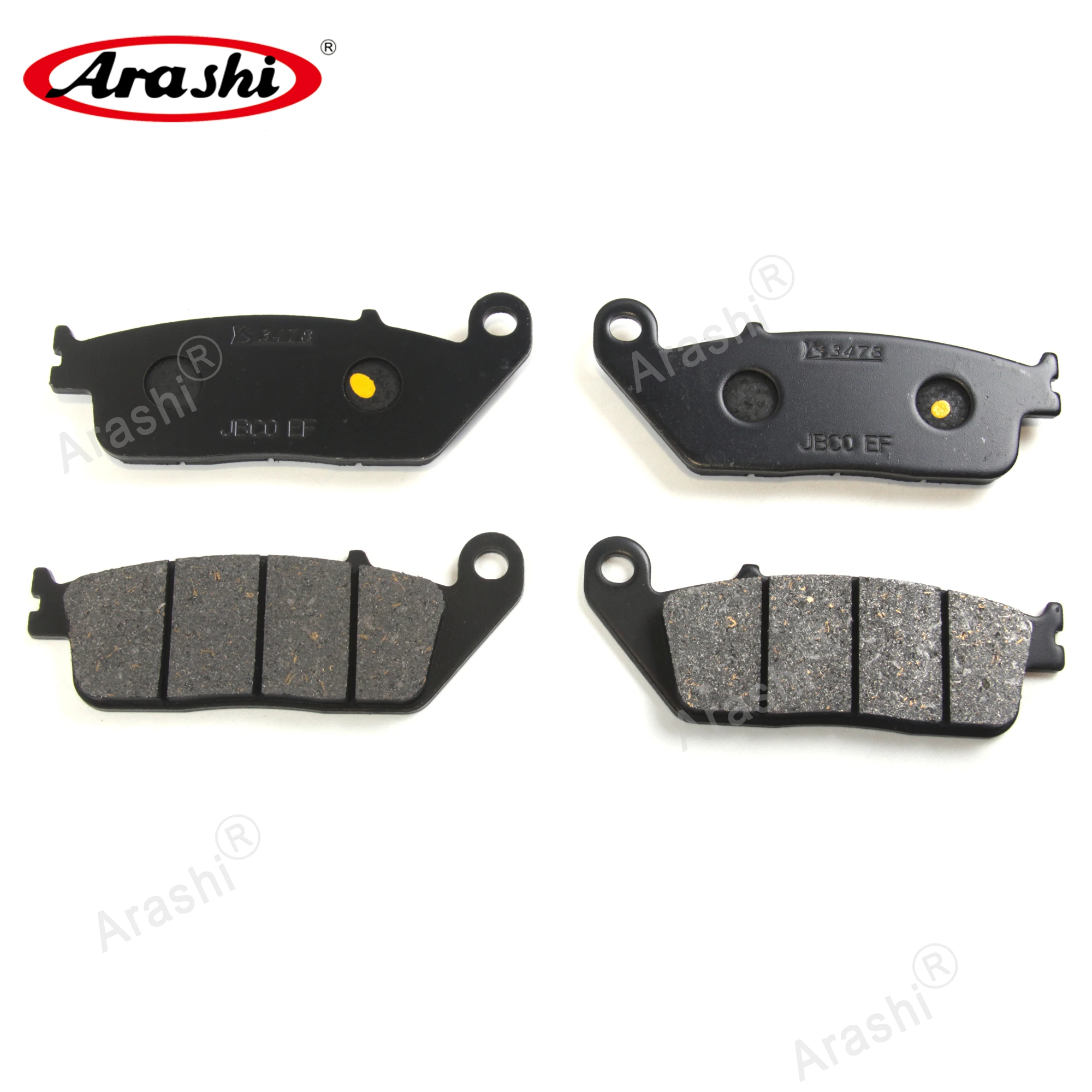 Передние тормозные колодки Arashi для DAELIM SQ 125 Freewing S2 2006 мотоциклетные диски Roadwin R 250