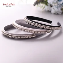 YouLaPan S217-FG свадебные аксессуары для волос барокко Стразы головная повязка свадебный головной убор свадебное украшение для волос для женщин