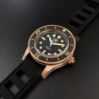 

Bronze diving watch 300M Sapphire Crystal C3 Super luminous 1952S Bronze Watch Mens Watches Automatic Stainless steel dive watch