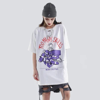 

Funny Kawaii Graphic T Shirts Streetwear Punk Goth Clothes Harajuku Shirts Streetwear 2020 Summer Tops Women Clothing