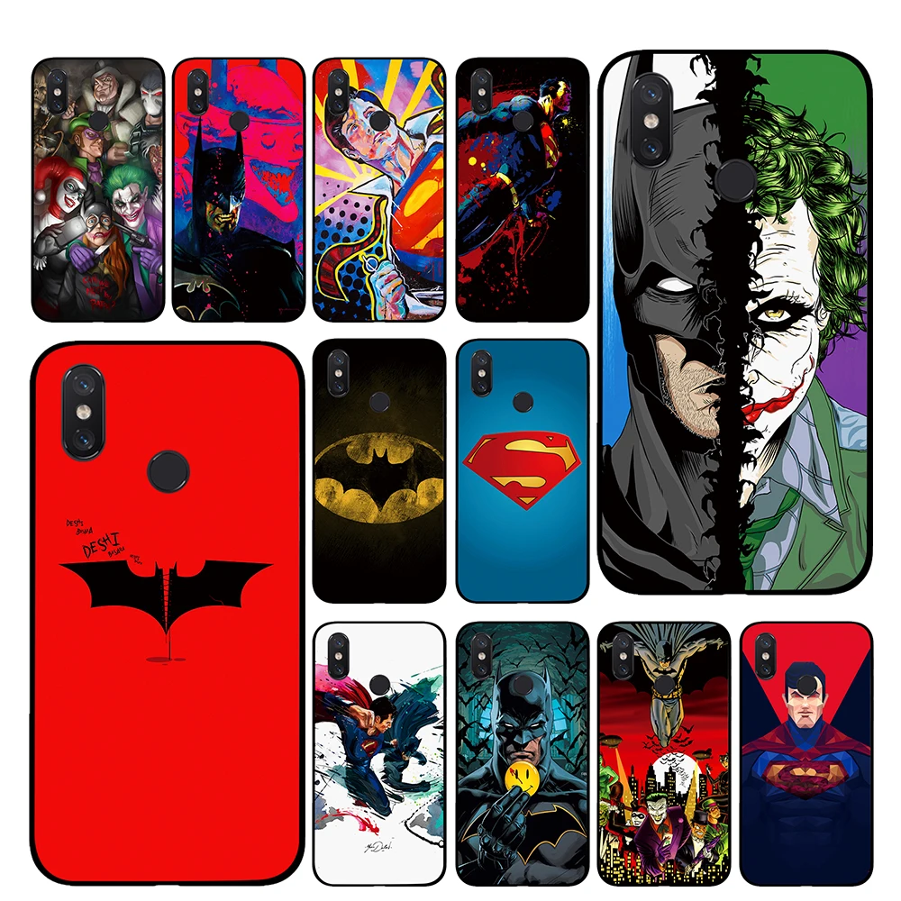 

Superman batman For Xiaomi Redmi GO 4 5 6 7 Pro 4A 4X 5A 5Plus 6A cases cover