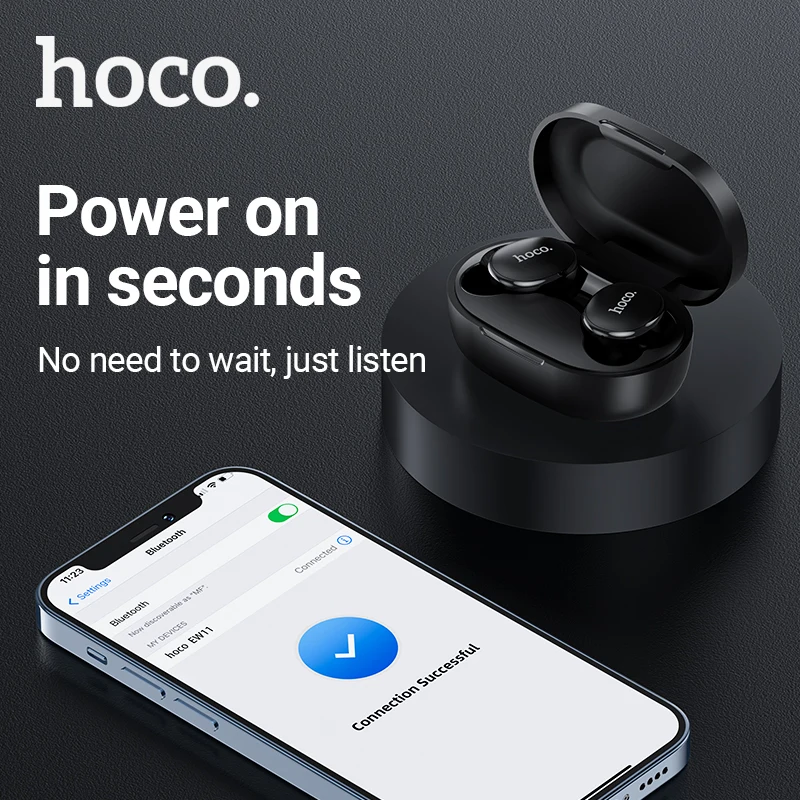 Hoco S11 Wireless Earphone Transparent M98 True Wireless Earphones