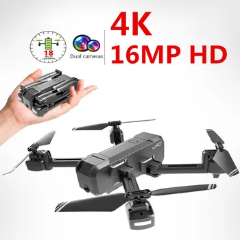 

Best 4K 1080P HD WiFi FPV RC Drone Dual Camera Folding Optical Flow Drone Wide-angle Real Time Aerial Helicopter Quadcopter