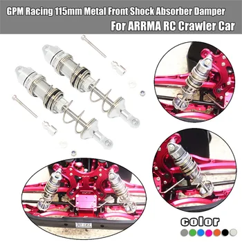 

Hot! GPM Racing 115mm Metal Front Shock Absorber Damper For ARRMA RC Crawler Car Baby Toys New Year Gift Juguetes игрушечный