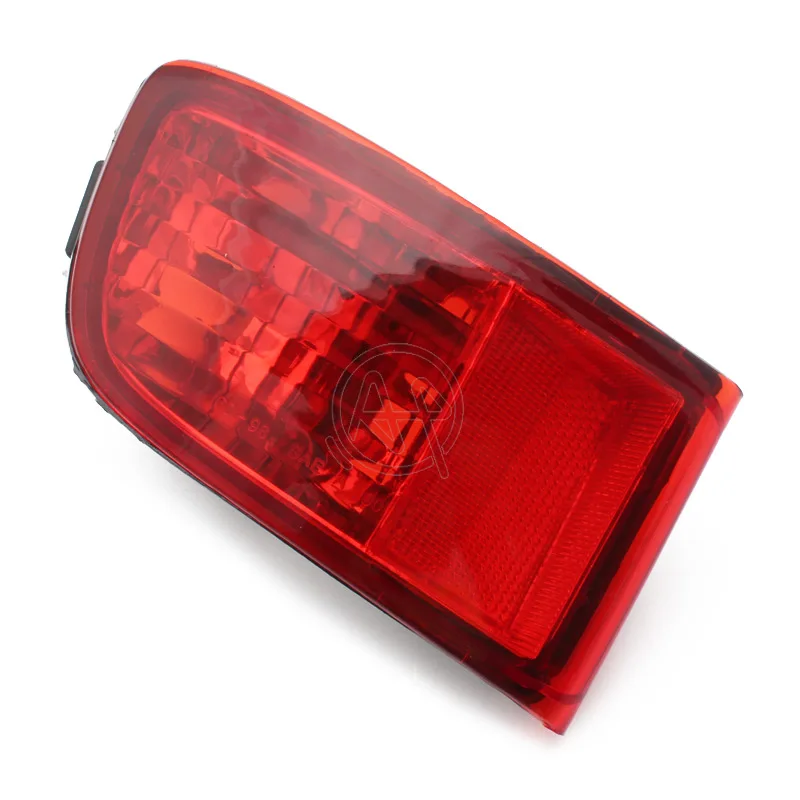 1 пара красный объектив заднего бампера отражатель задний противотуманный светильник корпус для Toyota Land Cruiser Prado 120 2002 2003 2004 2005 06 07 08 2009