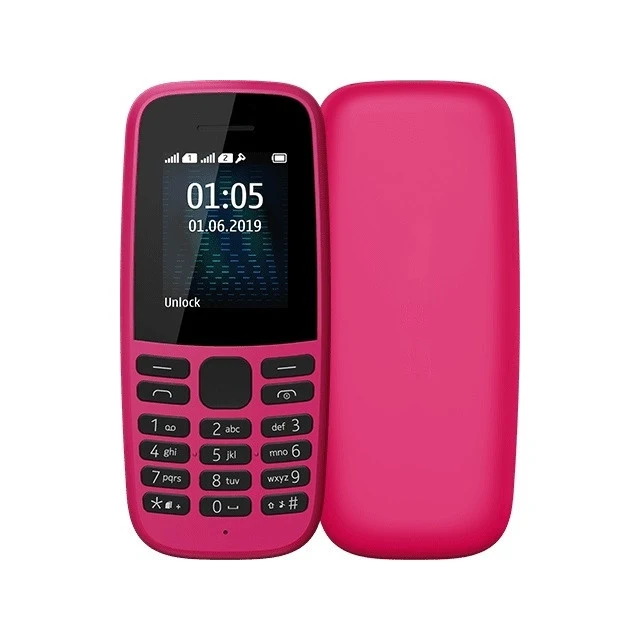 Сотовый телефон Nokia 105 DS (2019) розовый | Мобильные телефоны и аксессуары