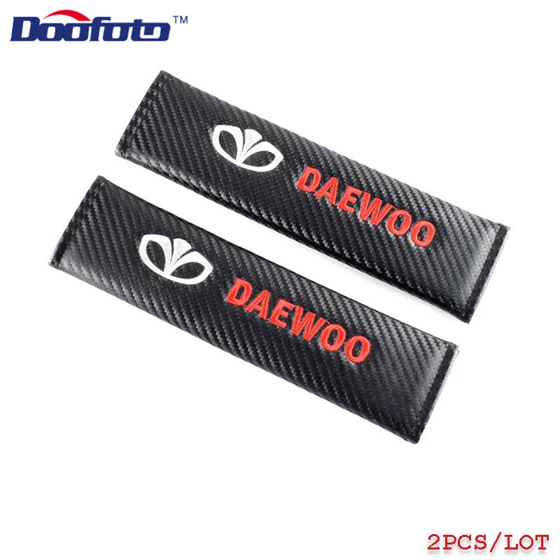 Автомобильный стикер Doofoto чехол на ремень безопасности для Daewoo Matiz Nexia Lanos Kalos Gentra