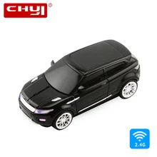 CHYI форма спортивной машины беспроводная мышь Мини Портативная оптическая USB 3D Mause компьютерная эргономичная мышь для детей подарок ноутбук Настольный