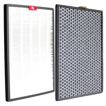 

Dust Filter + Activated Carbon Filter For Honeywell PAC35M2101S Air Purifier Filters Durable Tool Accessories