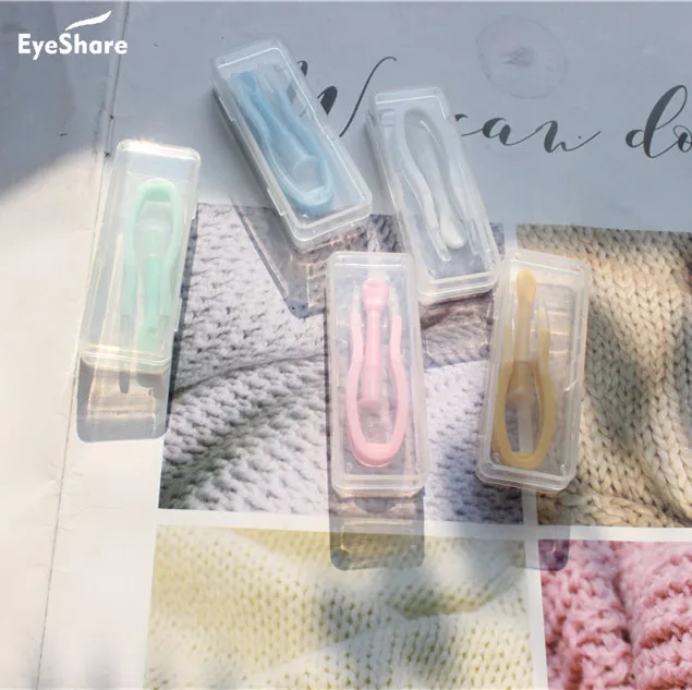 Clip Stick Tweezers Combination Box Set Contact Lens Partner Case Container Storage Holder