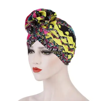 

Muslim Women Floral Print Turban Hat Ruffle Cancer Chemo Cap Beanie Hijab Caps Headwear Head Wrap Women Muslim Hijib Scarf