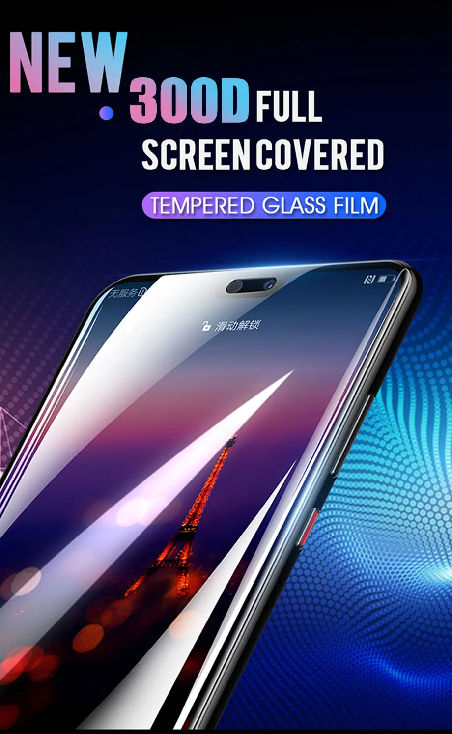 300D изогнутое закаленное стекло для huawei Honor 10 Lite 20 Lite Pro Защита экрана для Honor 8X 10i V10 V20 Защитная стеклянная пленка