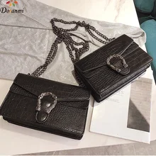 DORANMI кожаные сумки с клапаном для женщин Роскошная брендовая дизайнерская сумка на плечо с каменным узором женская сумка через плечо Bolsos Mujer CBB328