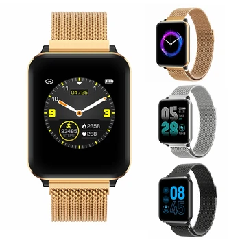 

GPS Smart Watch P1 Movement Tracking Bracelet Heart Rate Monitor IP67 Waterproof Sports Mode Smartwatch PK IWO 10 P80 F8