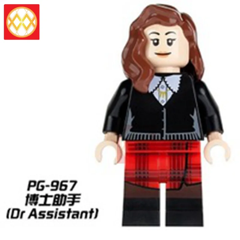 Всемирно известный ТВ-Доктор, который MG0184 Jodie Time Lord DR assistant Плачущие ангелы том Бейкер строительные блоки детские рождественские подарки - Цвет: PG967