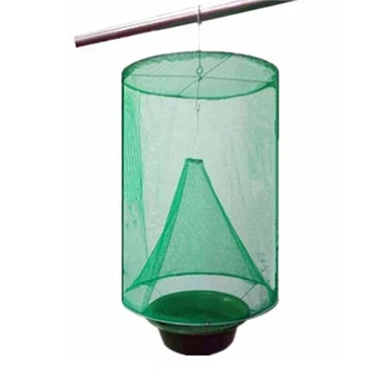 

Ranch Fly Trap Hanging Flycatcher Flies Trap Cage for Outdoor Family Farms P7Ding