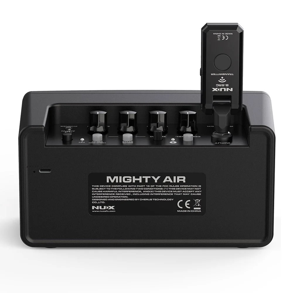 NUX Mighty Air Wireless Guitar Amplifier Portable Bluetooth Compatible  Speaker Multi Effects for Acoustic Electric Guitar Amp