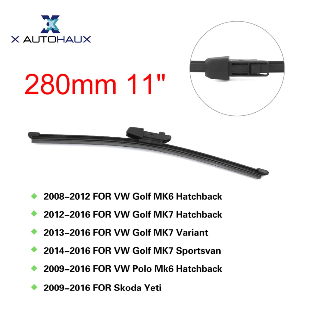 X AUTOHAUX 10," 11" 11," универсальная щетка стеклоочистителя заднего стекла для Skoda Mercedes Benz Toyota Volvo Dodge Kia