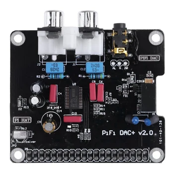 

Pcm5122 Hifi Dac o Sound Card Module I2S+Led Indicator for Raspberry Pi 2 B