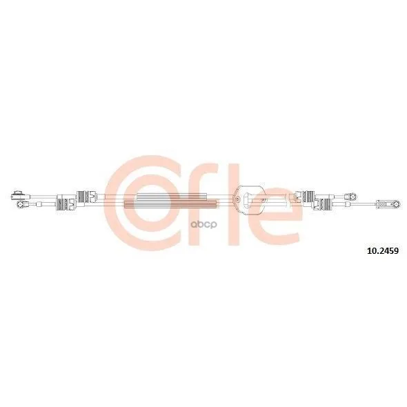 Трос Кпп Ford: Transit Mt75 1010/753 1120/855 Mm Cofle арт. 10.2459