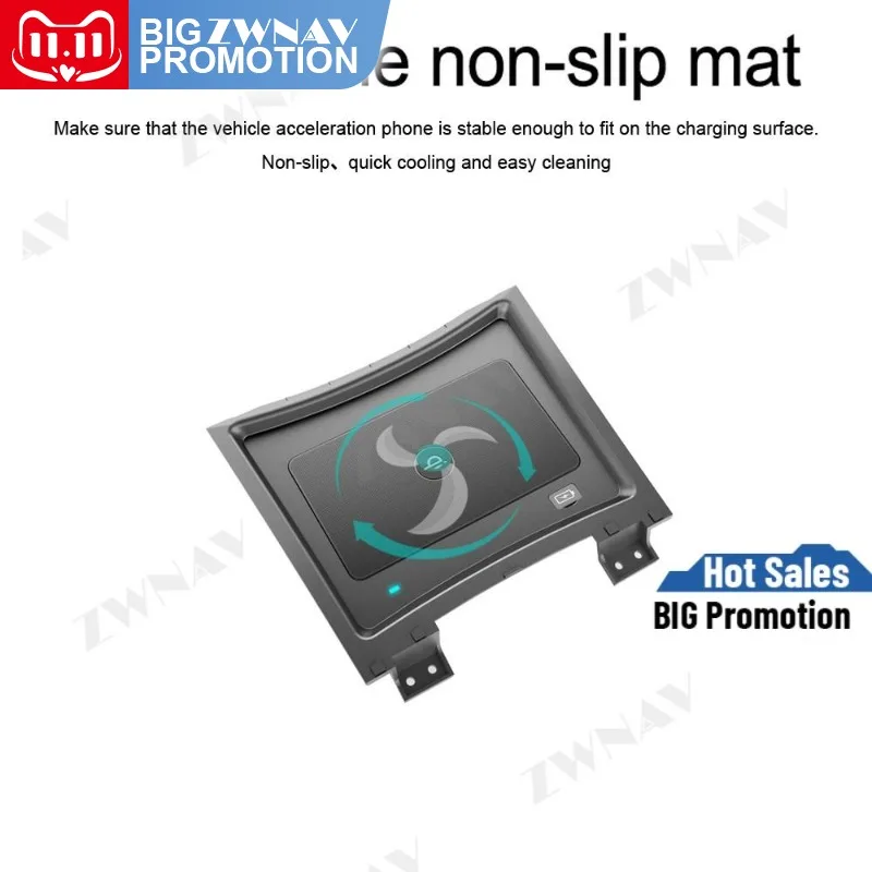 Qi Car Wireless Charger For Nissan Qashqai 2017 Nissan Xtrail 2.0l