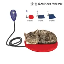 110-220 В 7 передач Водонепроницаемый Электрический котенок собака кошка моющийся кролик грелку теплый нагретый коврик тепловая защита одеяло кровать