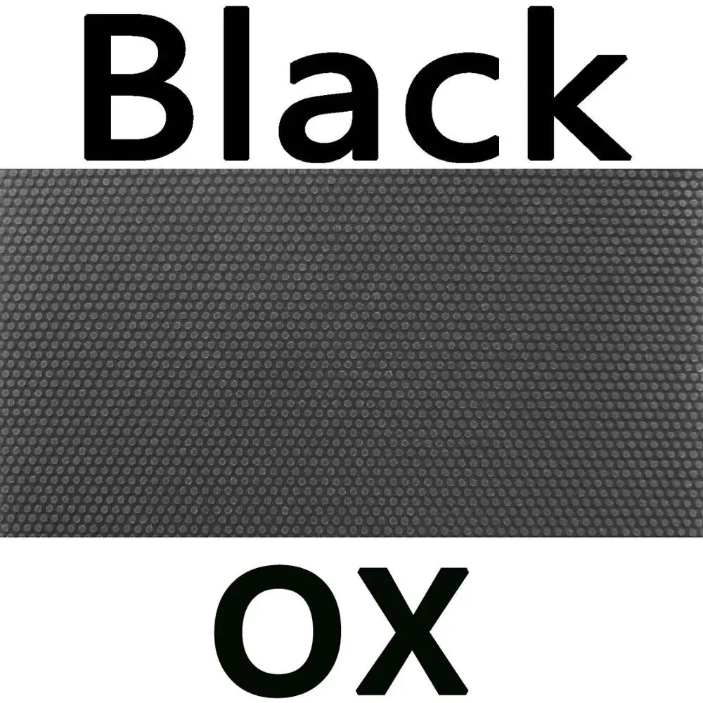 Black OX XiYing 979 длинный Pips-Out Настольный теннис пинг-понг резиновый без губки - Цвет: Black OX