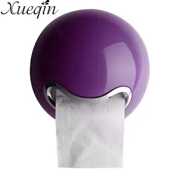 

1 PC Wall Mounted Paper Holders Bathroom Toilet Paper Roll Holder Tissue Rolling Paper Holder Box