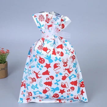 

35x Set Christmas Gift Bags Candy Pouches Holder Ribbon Wrapping Party Storage