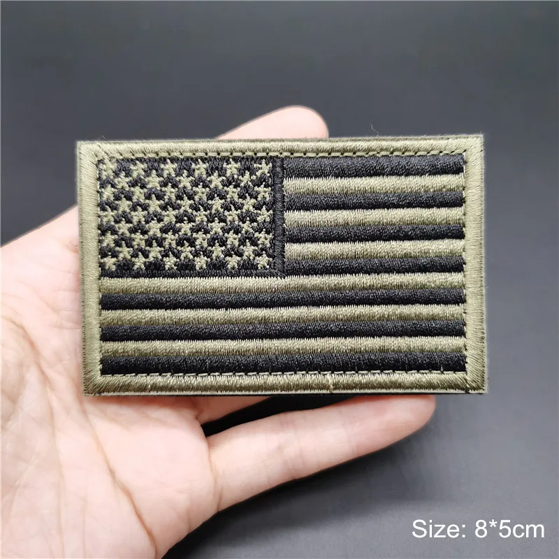 3D Tactical Patch Blood Type Group US ARMY Military Patches for Clothes Embroidered Badges Stickers on Backpack Stripes Applique 