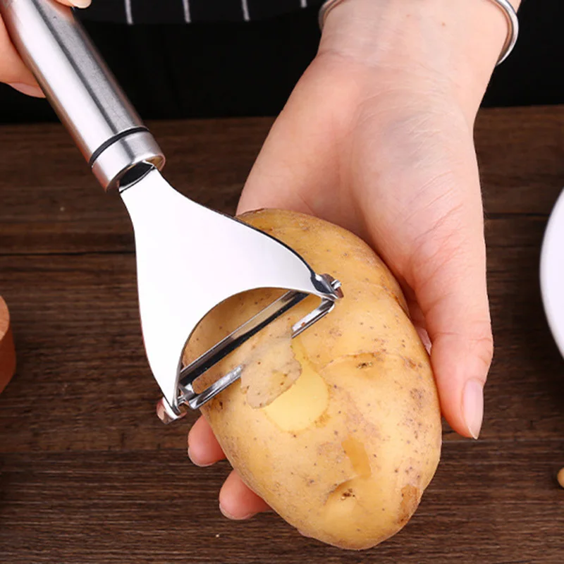 Прочный многоцелевой нож для овощей фруктов моркови картофеля яблоко нож для снятия цедры с фруктов нож для очистки овощей Кухонные инструменты аксессуары