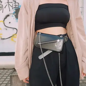 

Web celebrity small pockets belt belt female mini chain bag strapped with sweater coat ins wind belt pack