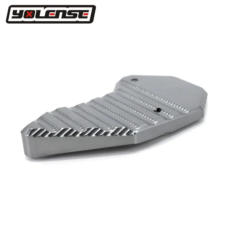 Motorcycle CNC Kickstand Foot Side Stand Extension Pad Support Plate Enlarge Stand For BMW R1200R R