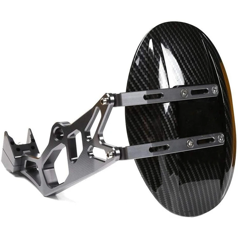 Motorcycle Carbon Rear Wheel Tire Fender Bracket Mudguard Splash Mud Dust Guard Shield for Kawasaki Z1000 2010-2017 | Автомобили и
