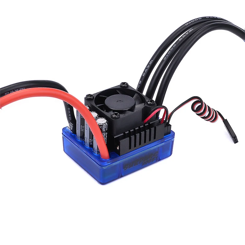 SURPASSHOBBY 4076 2000KV бесщеточный мотор водонепроницаемый безсенсорный+ 120A ESC для 1:8 RC Дрифт гоночный внедорожный альпинистский автомобиль
