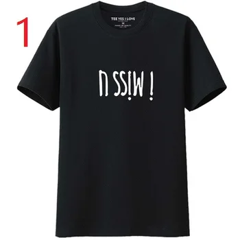 

Short-sleeved men's T-shirt round neck large size youth street brand 2019 new men's clothes cotton half-sleeved printed compa