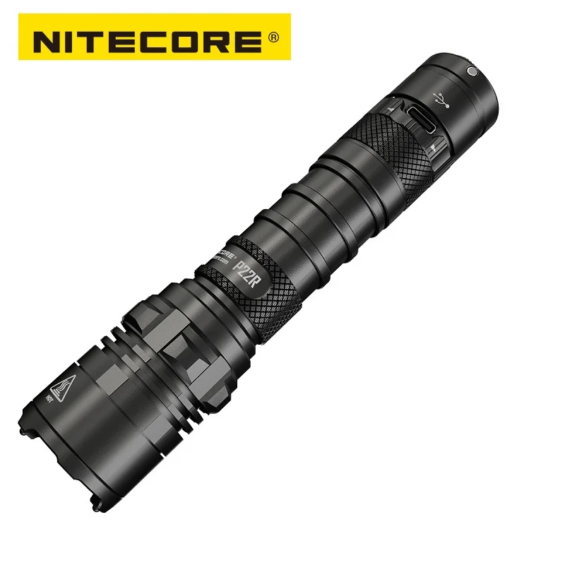 NITECORE P22R CREE XHP35 HD светодиодный 1800 люмен USB C Перезаряжаемый для правоохранительных