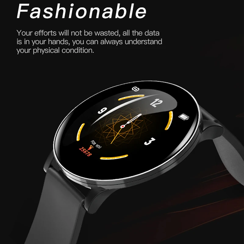 

Smart Watch Men Waterproof Blood Pressure Pedometer Fitness Bracelet Heart Rate Monitor Smartwatch Women for IOS Android Phone