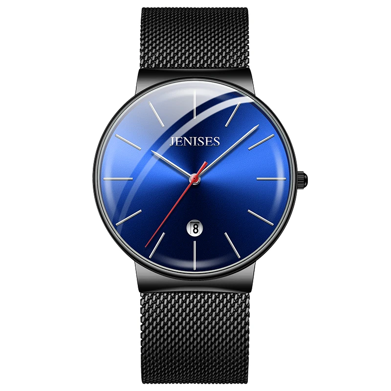 

BELUSHI New Mens Watches Reloj Hombre Stainless Steel Male Wrist Watches Sports Waterproof Quartz Watch Men Relogio Masculino