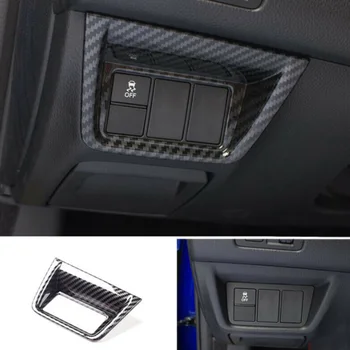 

Stylish Carbon Fiber Style Design Carbon Fiber Look Car Console Function Button Trim For Honda Accord 2018 2019