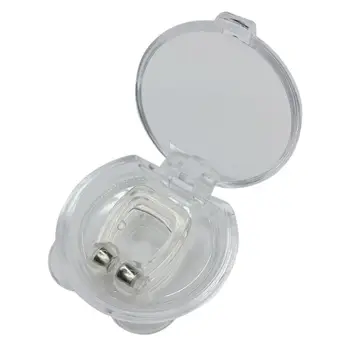 

1Pcs Magnetic Silicone Mini Nose Clip Non-toxic Respirator Nasal Dilator Anti-snoring Effective Nose Clip
