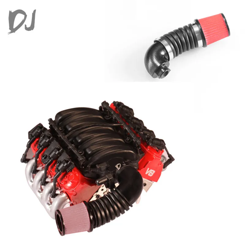 DJ V8 6.2L двигатель LS3 впускной воздушный фильтр для 1/10 радиоуправляемых
