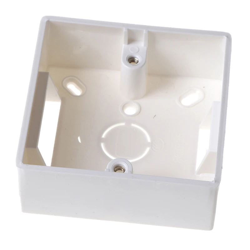 

ZLinKJ 1Pc 86 Type Switch Socket Base Outfit Junction Box Wall Switch Socket Box Hot Selling