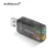 kebidumei External 3D USB Sound Card Audio 5.1 Adapter Channel 3.5 mm Mic Speaker Interface For Laptop PC