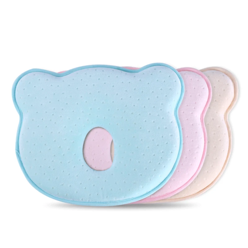 

Baby Nursing Memory Foam Pillow Infant Newborn Sleep Support Concave Cartoon Pillow Printed Shaping Cushion Prevent Flat Head